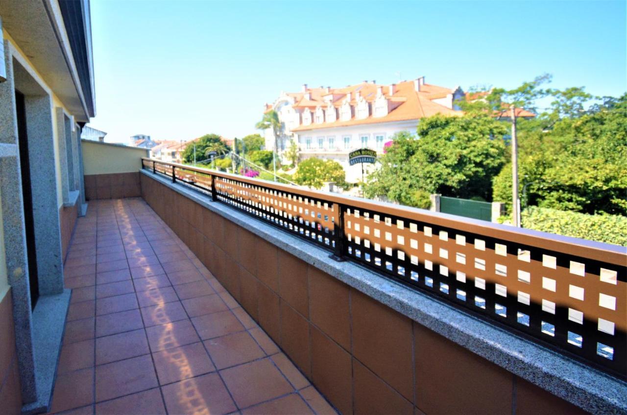 Apartamento Con Terraza En Cambados Ngoại thất bức ảnh